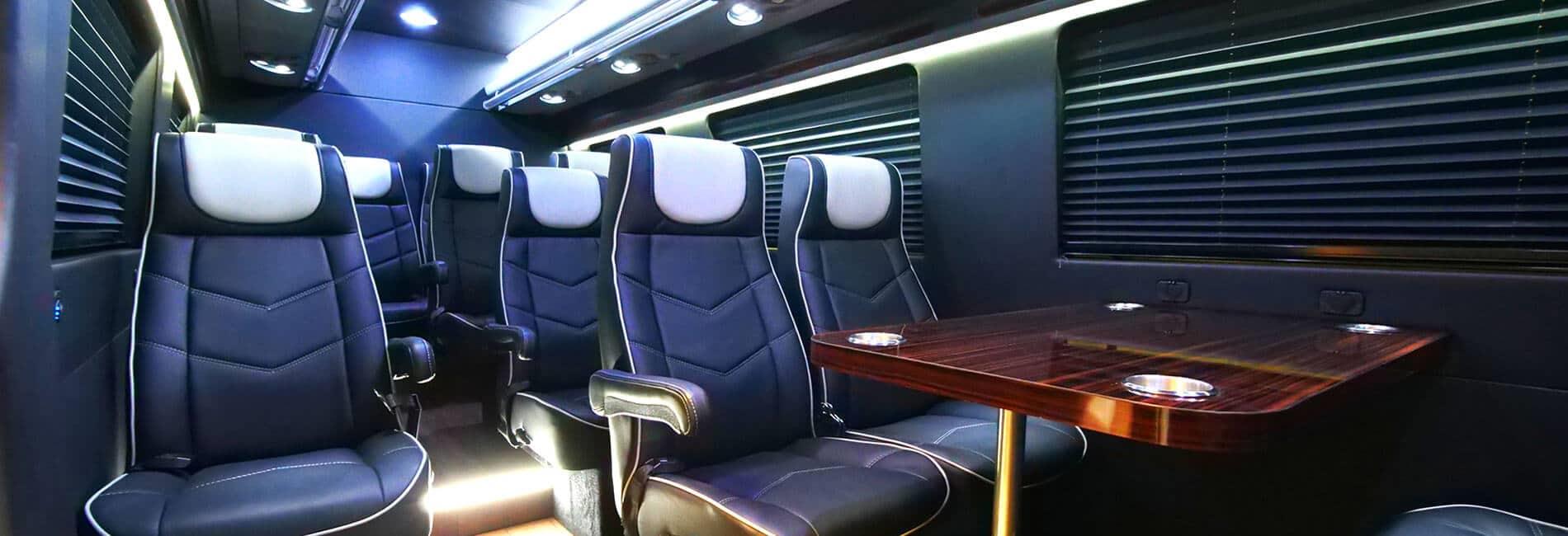 Providing a safe and luxurious travel environment capable of fitting 11 to 19 passengers