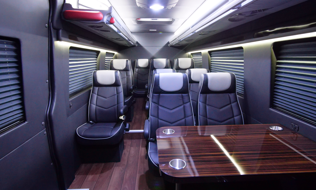 Luxury Shuttle Vans  Shuttle Buses